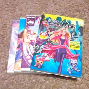 Barbie princess DVDs